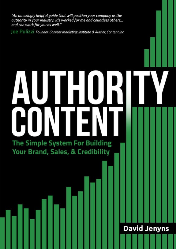 090. David Jenyns On Authority Content – Book Release 11th August 2016 (Part 1 of 2)